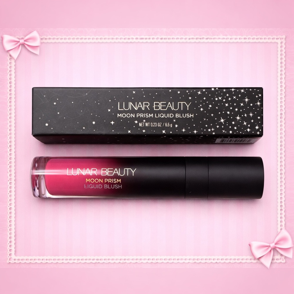 Lunar Beauty Moon Prism Liquid Blush Fuego Fuchsia Radiant Hot Pink 0.23oz
